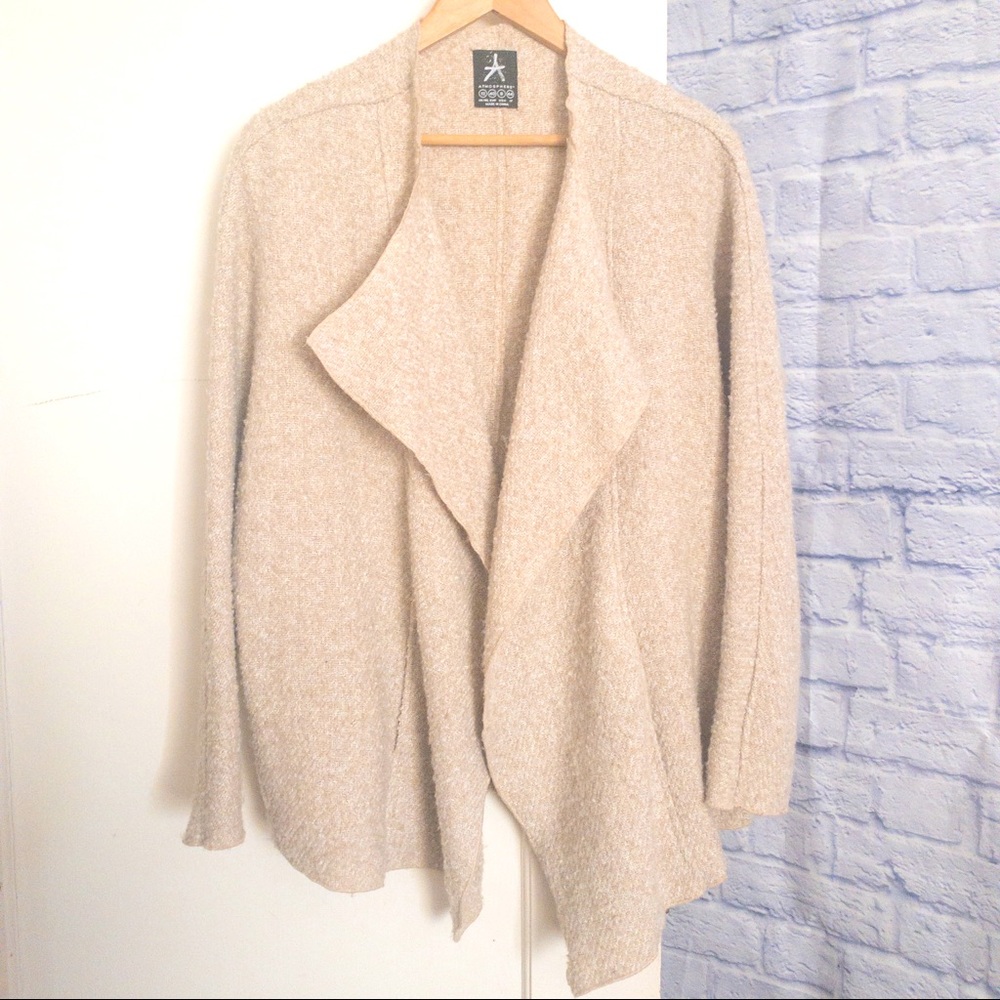 Oversized Waterfall Sweater Cardigan